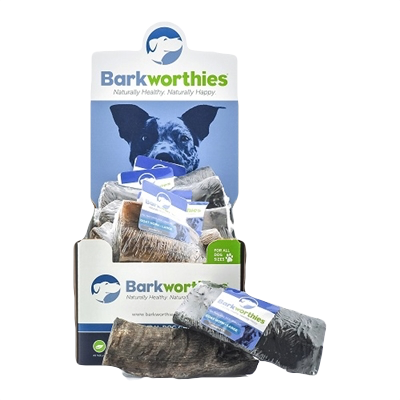 Goat Horn - Barkworthies Small Big Cheese Chew Dog Treats, Case (400x400), Png Download