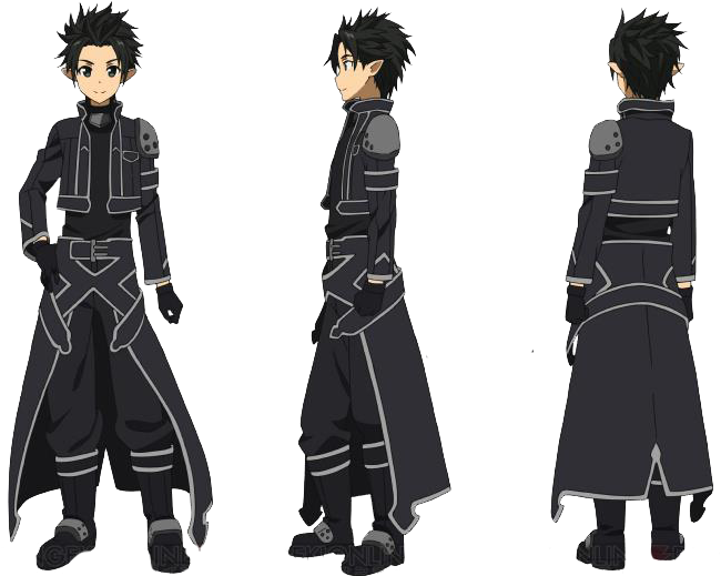 10, March 30, 2014 - Sword Art Online Kirito Elf (720x540), Png Download