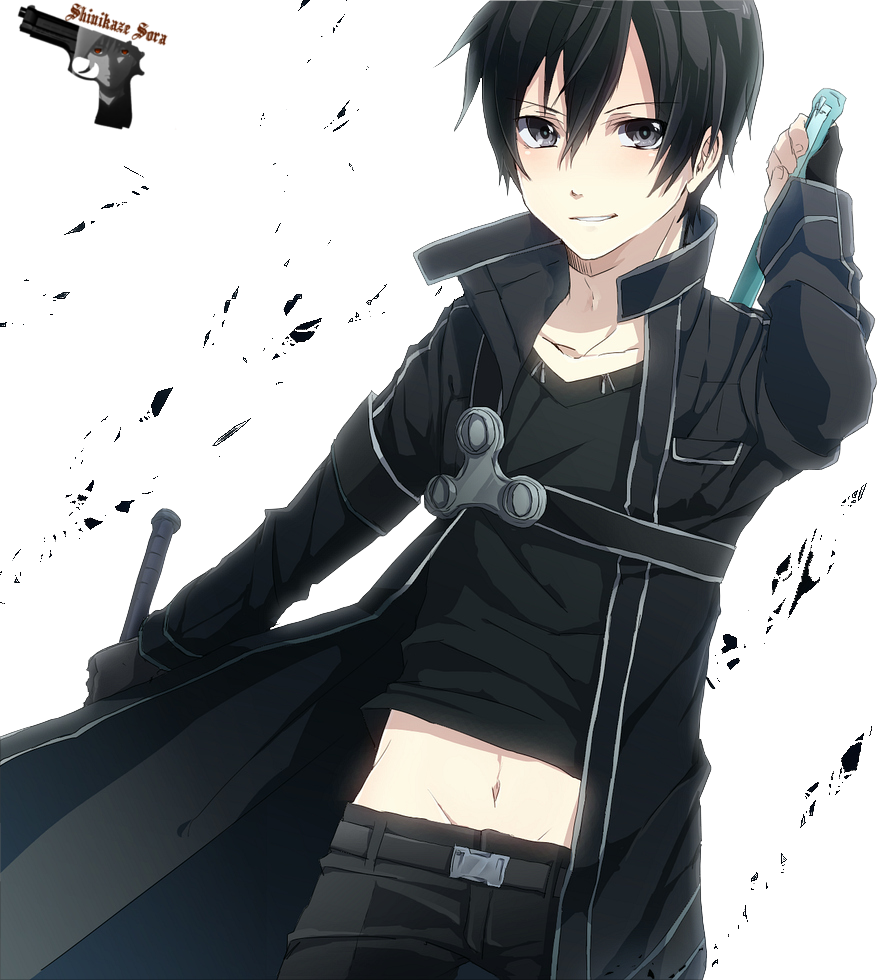 Kirigaya Kazuto Images Kirigaya Kazuto Hd Wallpaper - Sword Art Online Kirito Shirtless (882x980), Png Download