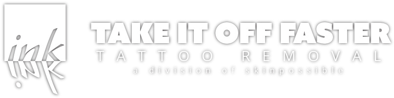 Take It Off Faster Laser Tattoo Removal - Tattoo Removal (996x205), Png Download