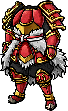 Gear-esteemed Samurai Armor Render - Cartoon Samurai Armor Samurai (380x380), Png Download