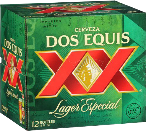 Dos-equis - Dos Equis 12 Pack (500x500), Png Download