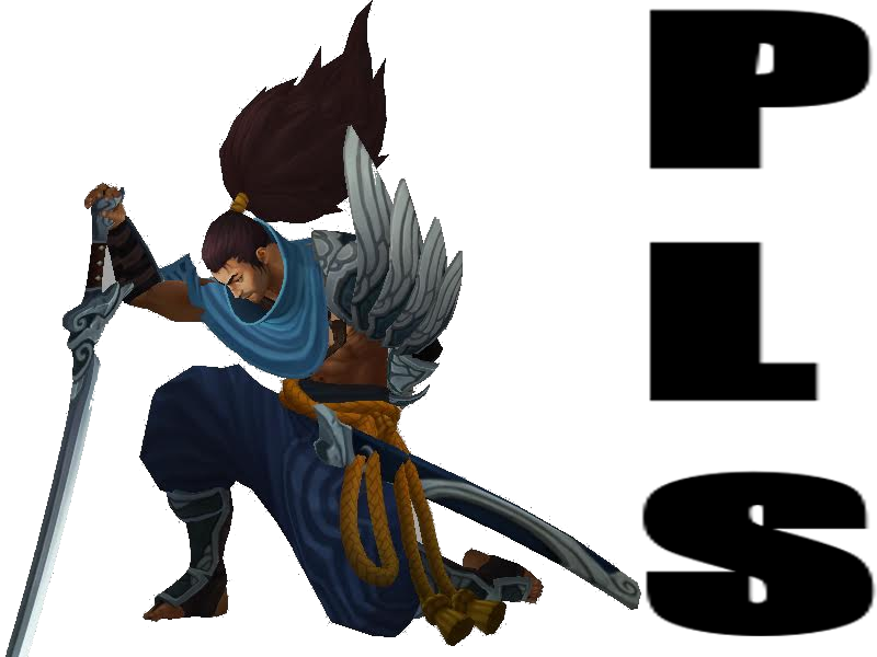 Sticker De Tinnova Sur League Of Legends Lol Yasuo - Yasuo Sticker (800x600), Png Download