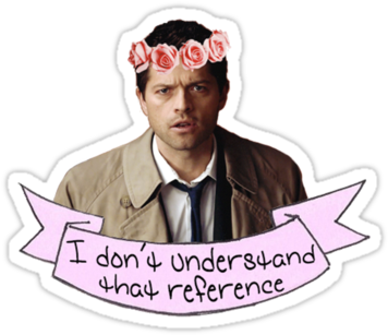Clip Royalty Free Download Novak By Cheeseypotatopie - Supernatural Stickers (375x360), Png Download