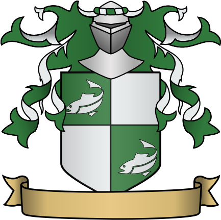 Never Shall We Falter - Libertarian Coat Of Arms (432x446), Png Download