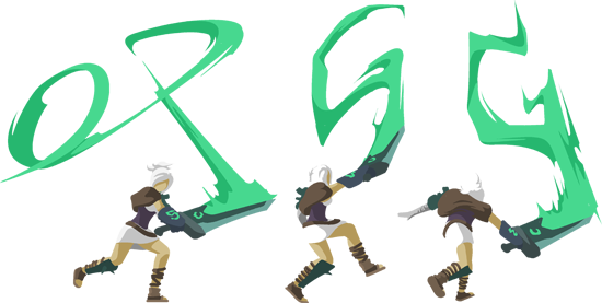 Png - Riven Op Gg (550x277), Png Download