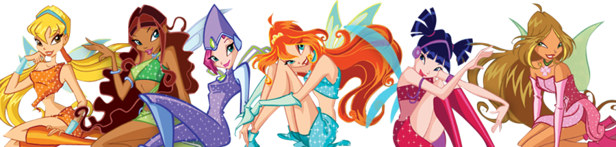 Winx Club Blog - Winx Club Winx Png (900x215), Png Download