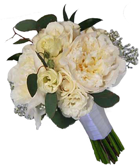 Roses & Peonies Clutch - Bouquet (600x600), Png Download