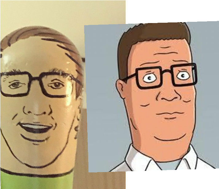 When Your Son Looks Like Hank Hill - Hank Hill Hwat (712x712), Png Download