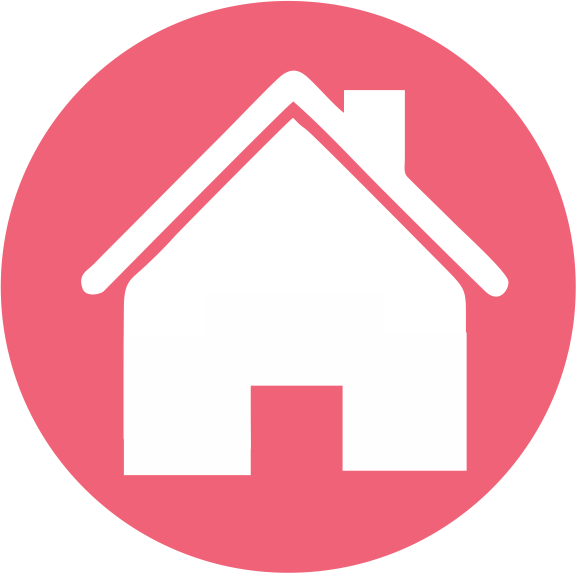 Home Icons Pink - Angel Tube Station (576x573), Png Download