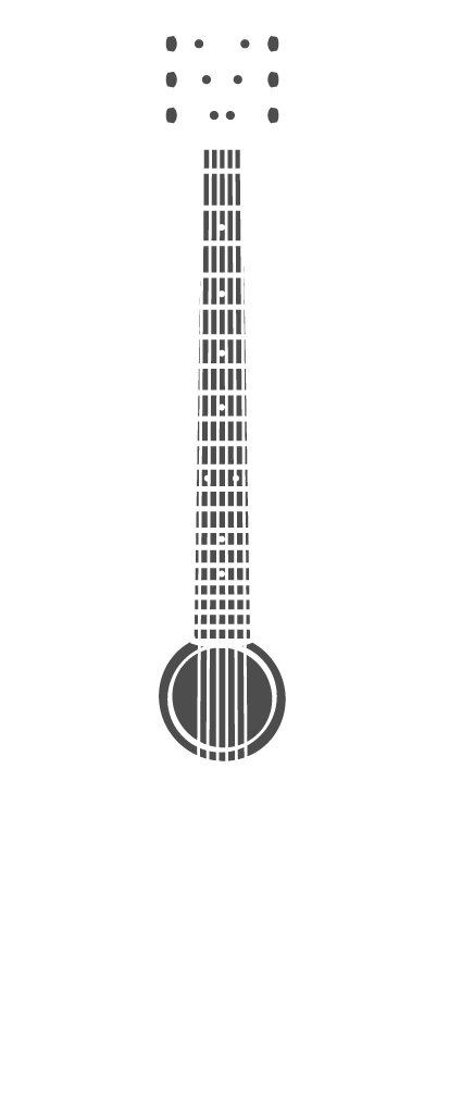 Guitar Clipart Png Image - Guitar (413x1014), Png Download
