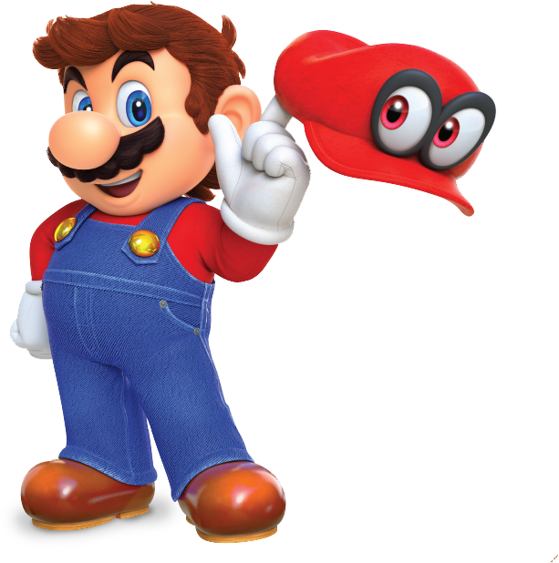 The - Super Mario Odyssey: Prima Collector's Edition Guide (613x618), Png Download