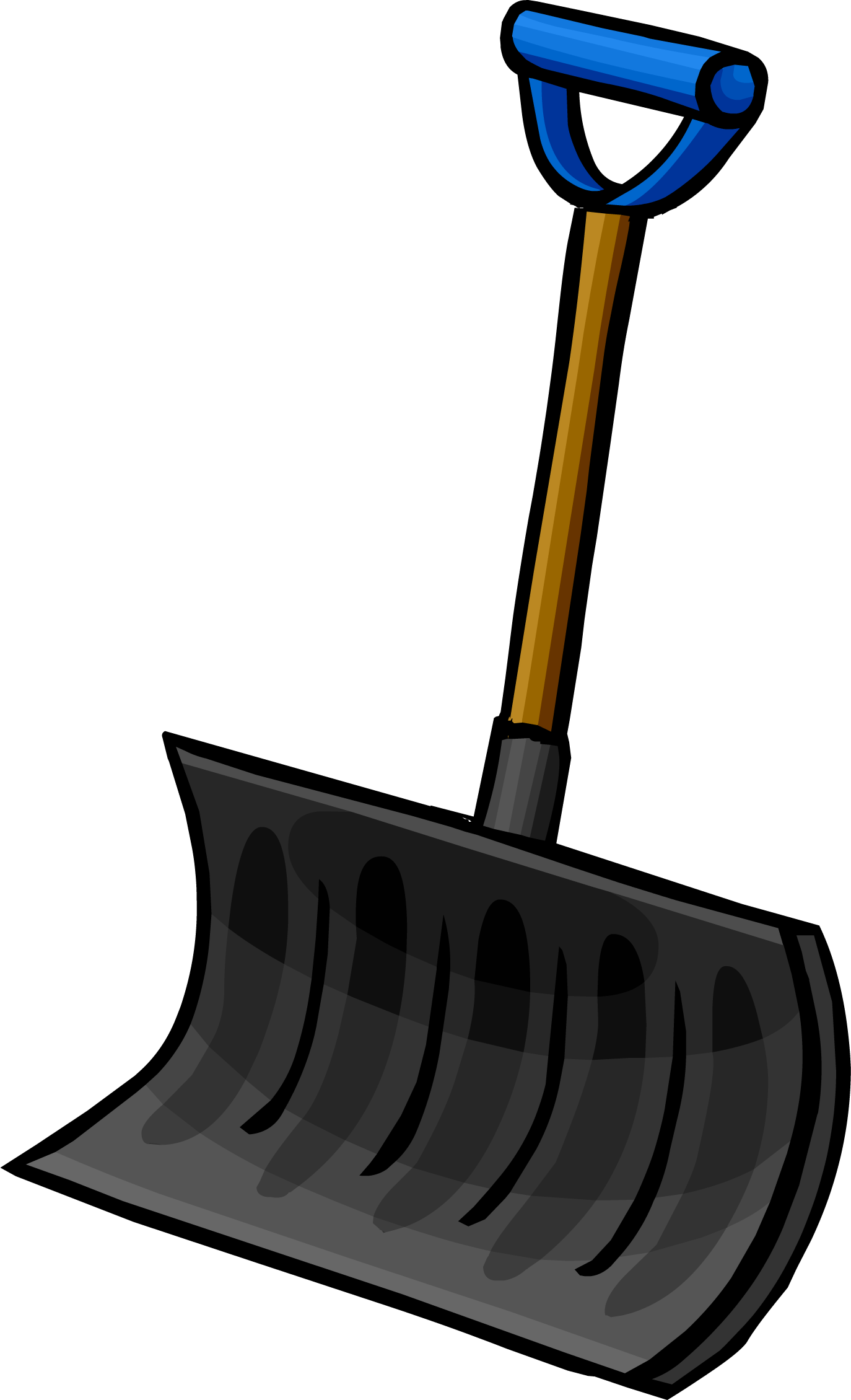 Clip Art Stock Blizzard Clipart Snow Shoveling - Snow Shovel Clipart (1374x2259), Png Download