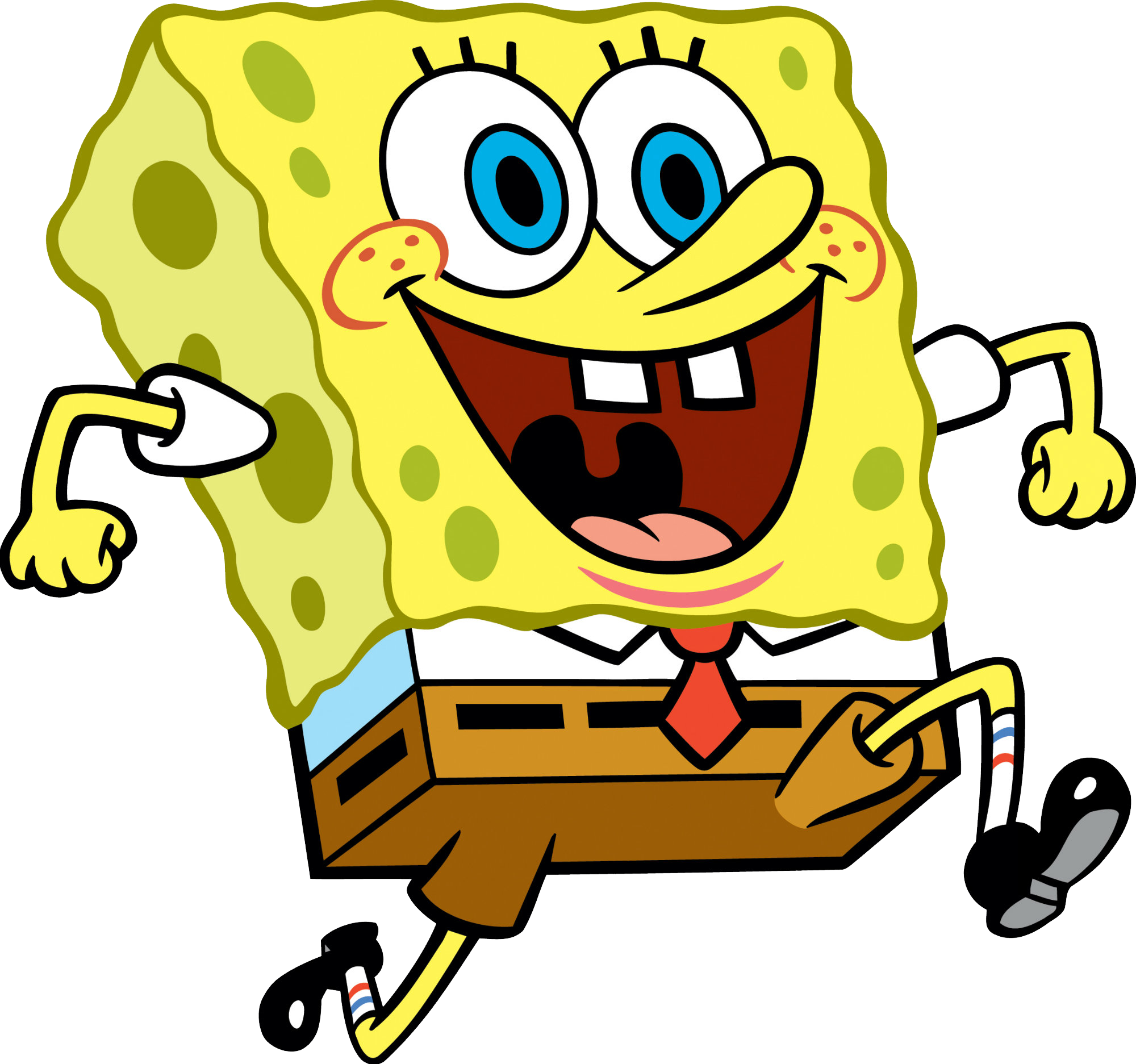 Spongebob - Spongebob Png (1600x1499), Png Download