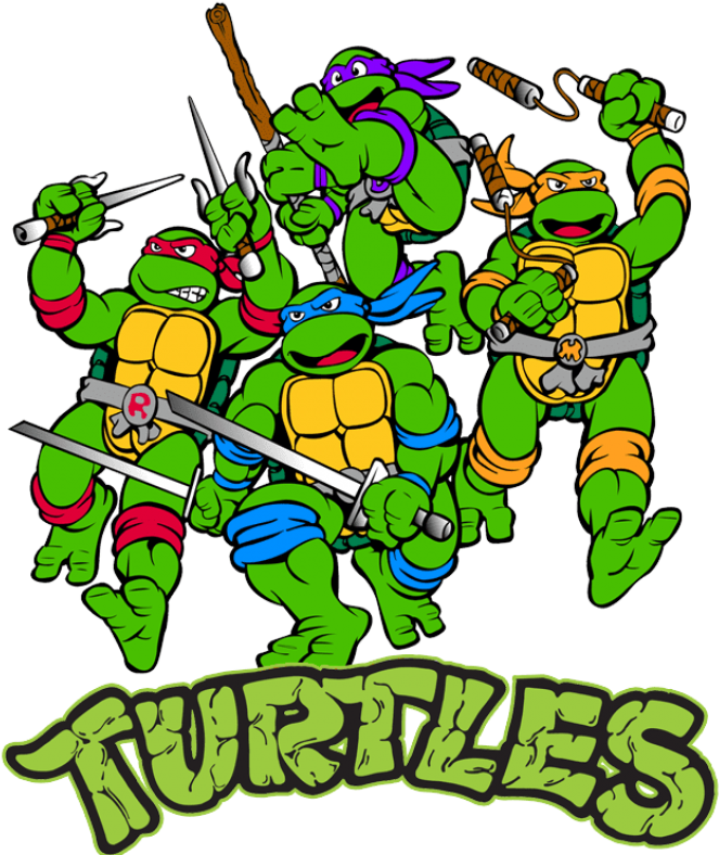 Picture Free Stock Teenage Mutant Ninja S Png Free - Ninja Turtles Clipart (850x799), Png Download