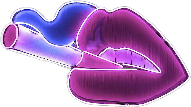 Neon Clipart Lips - Queen Neon (814x456), Png Download