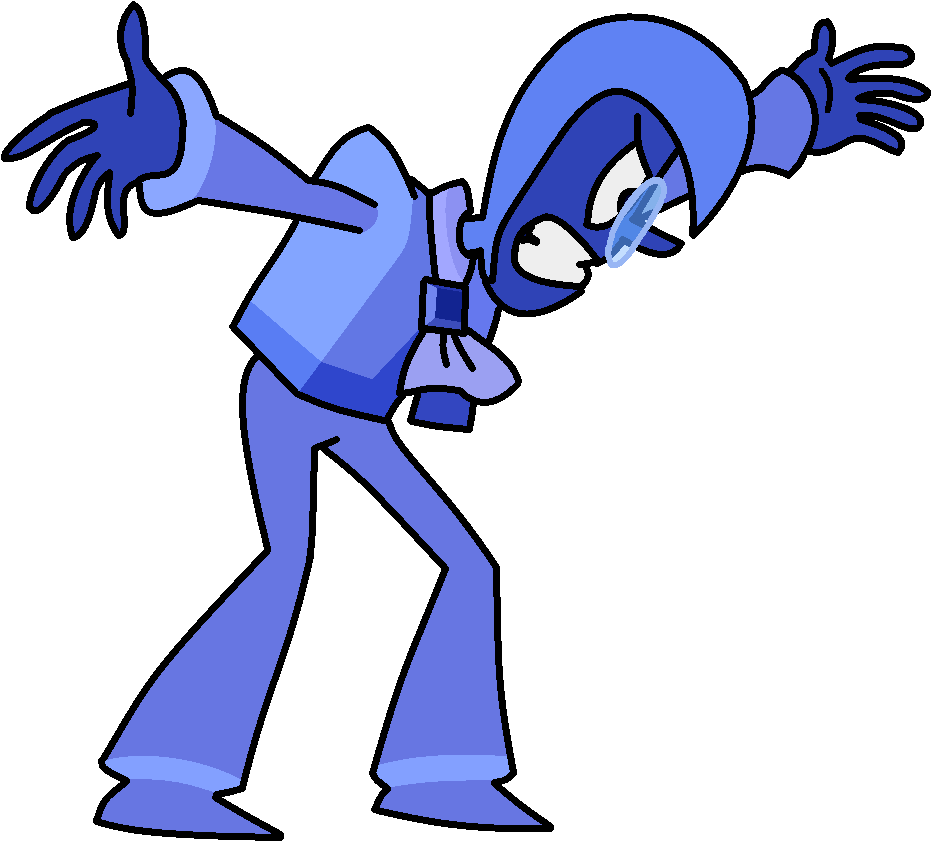 Moonstone - Blue Zircon Steven Universe Lawyer Gem (960x872), Png Download