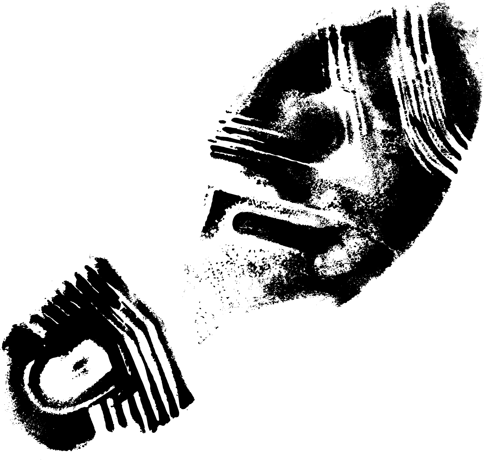 Free Download - Png Footprint (1583x1506), Png Download