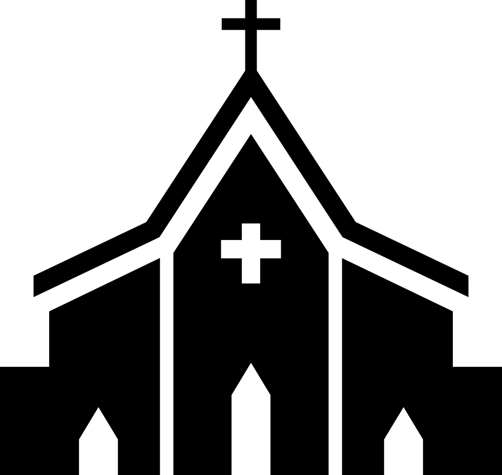 Picture Black And White Download Church Transparent - Church Icon Png (980x926), Png Download