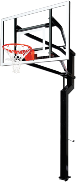 Goalsetter Captain Basketball Hoop - Tablero De Baloncesto Png (264x574), Png Download