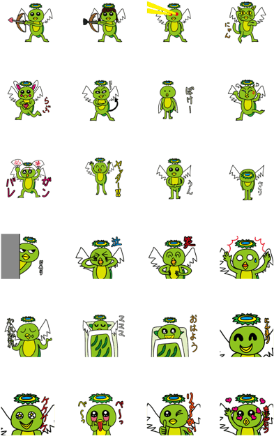 Kappa Angel (420x673), Png Download