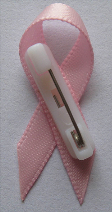 Breast Cancer Ribbon Pin A2476 - Breast Cancer (700x700), Png Download