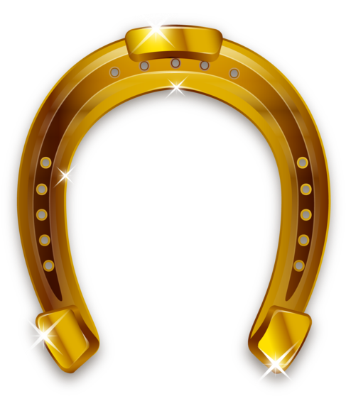 Lucky Horse Shoe Png Png Library Stock - Lucky Horseshoe Png (700x700), Png Download