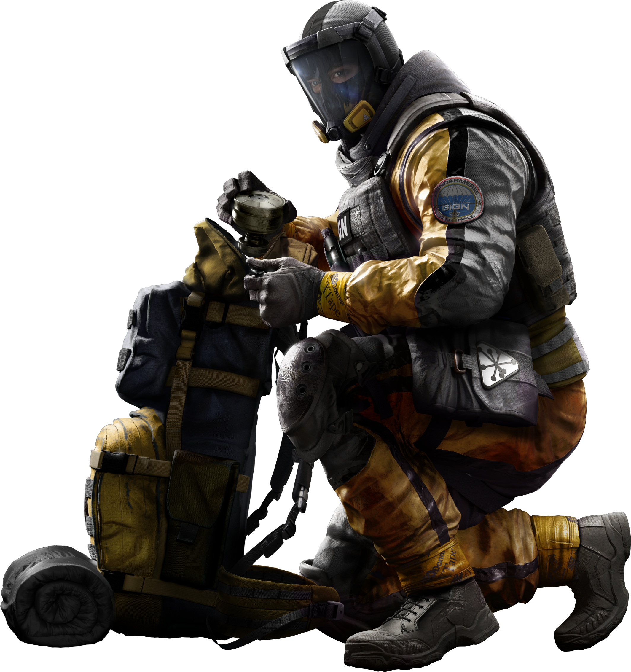 Transparent Rainbow Lion - Lion Rainbow Six Siege (2128x2266), Png Download