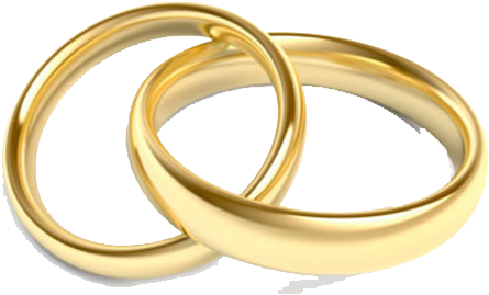 Free Icons Png - Wedding Rings In Transparent Back Ground (600x360), Png Download
