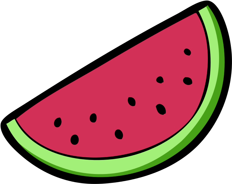 Watermelon Clipart (800x800), Png Download