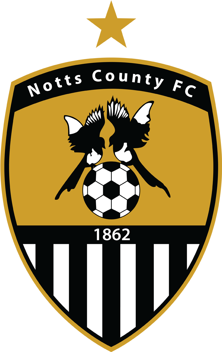 Notts County Fc Logo (1200x1200), Png Download