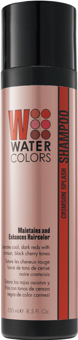 Crimson Splash - Tressa Watercolors Crimson Splash Shampoo - 8.5 Oz (461x691), Png Download