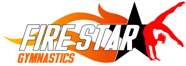 Fire Star Gymnastics Logo - Fire Star Gymnastics (718x266), Png Download