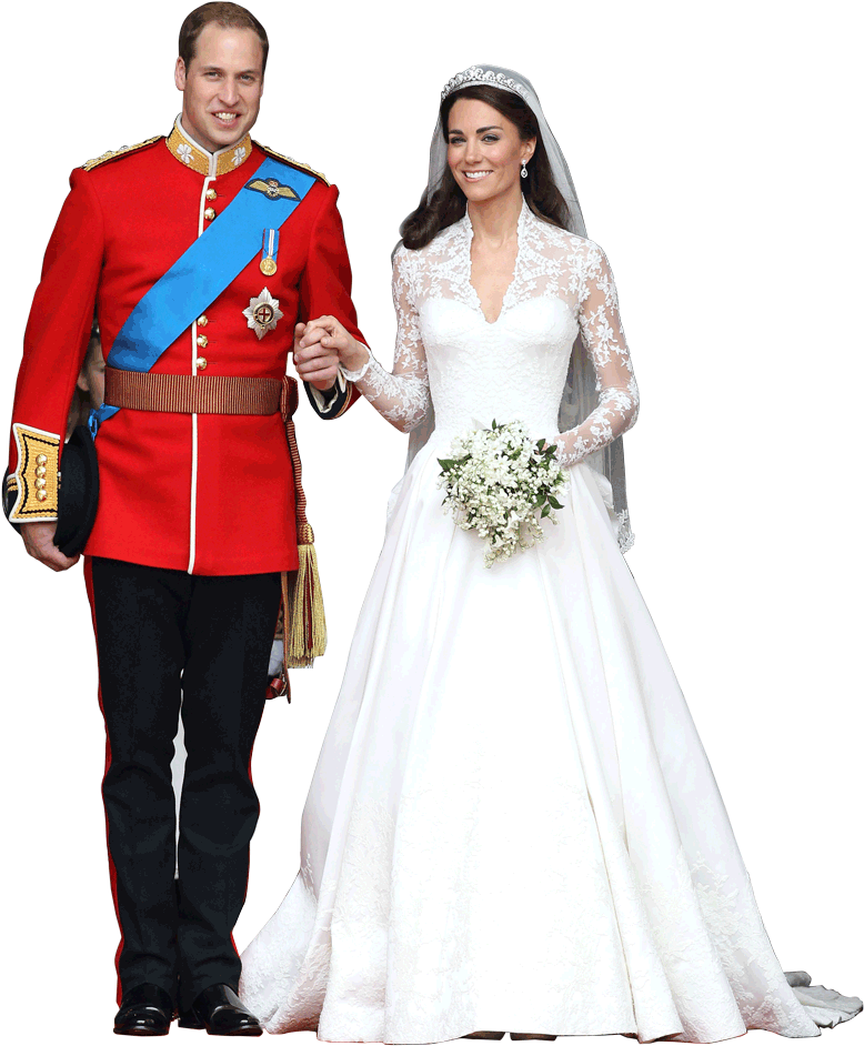 Kate William Wedding - William & Catherine: A Royal Wedding Souvenir (900x992), Png Download