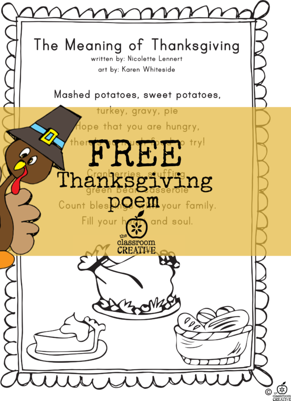 Thanksgiving 13 Astonishing Tumblr Christmas Lights - Free Printable Poem Thanksgiving (593x818), Png Download