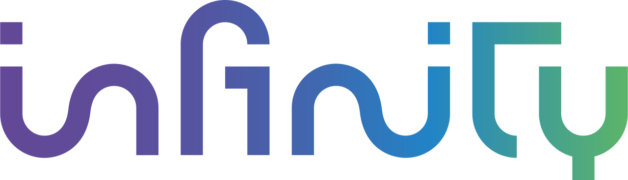 Infinity Logo Png Download - Infinity Mediaset (1280x368), Png Download