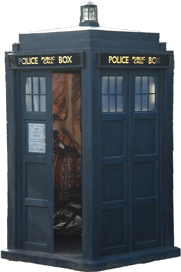 Zoom - Tardis, Doctor Who's Ship (768x1024), Png Download