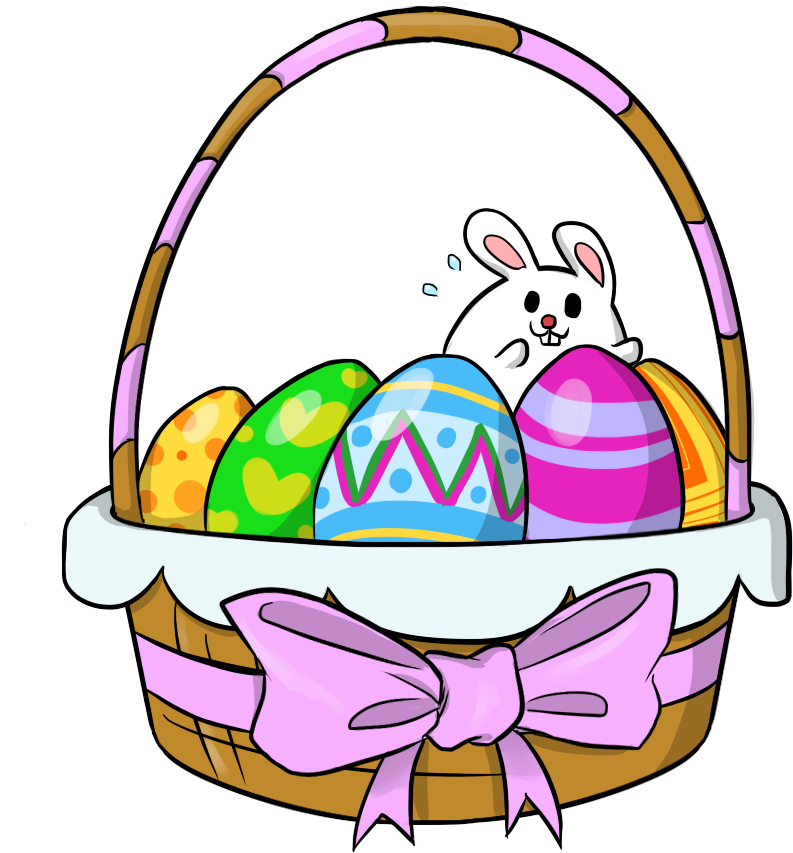 Clipart Car Easter - Clipart Easter Basekt (1024x1024), Png Download