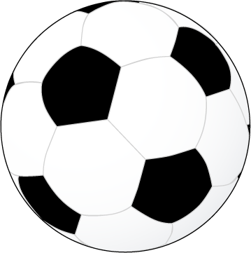 Pics Of Soccer Ball Clip Art - Soccer Ball Clip Art (359x361), Png Download
