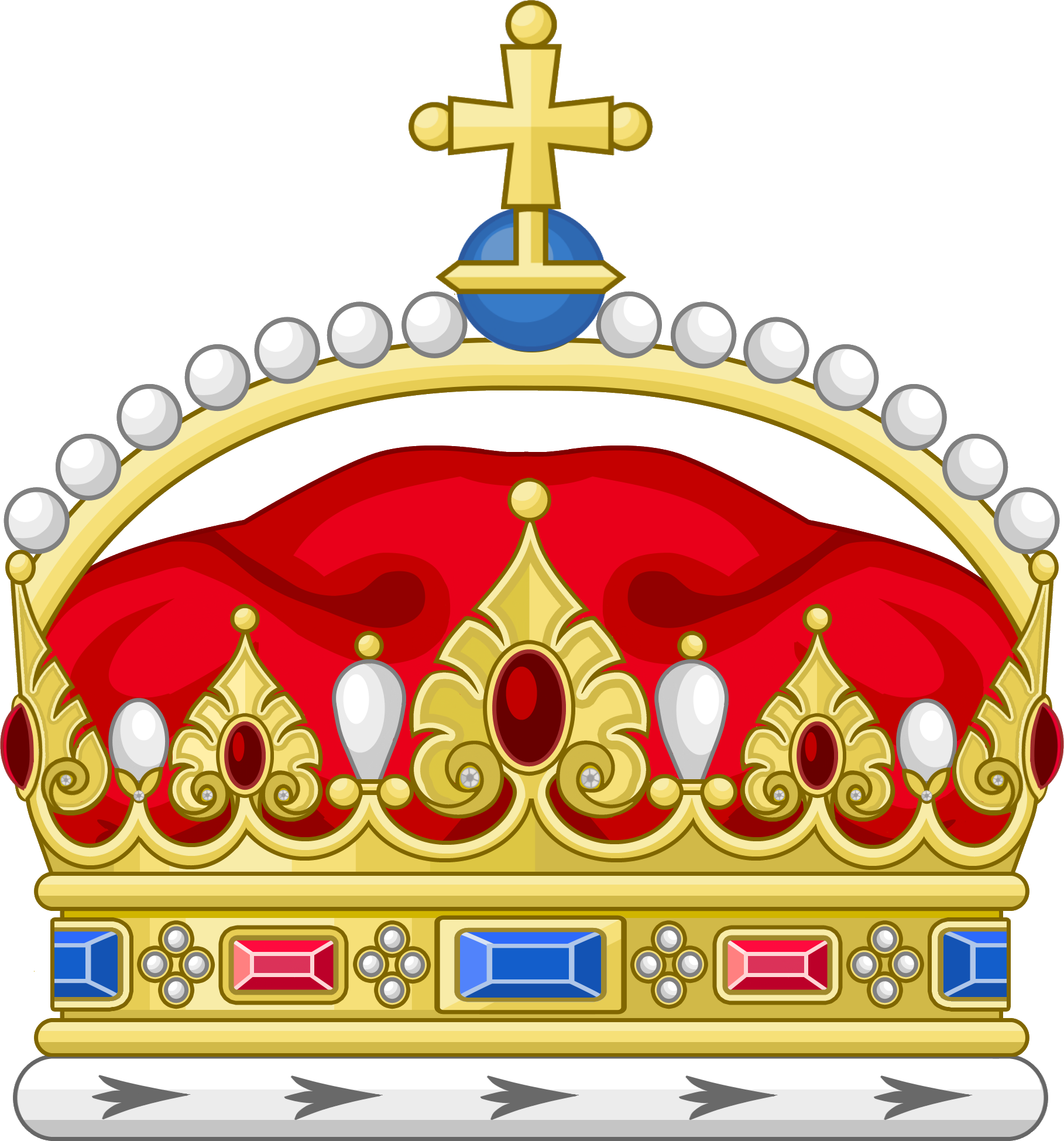 Queen Crown Png - British Crown Heraldry (1818x1949), Png Download