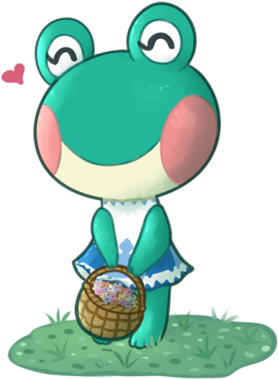 I Made Lily As A “secret Easter” For An User On The - Animal Crossing: New Leaf (500x571), Png Download