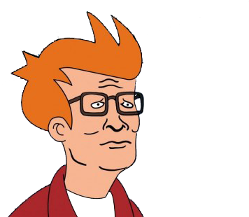 6749993 - Futurama Fry Transparent (557x313), Png Download