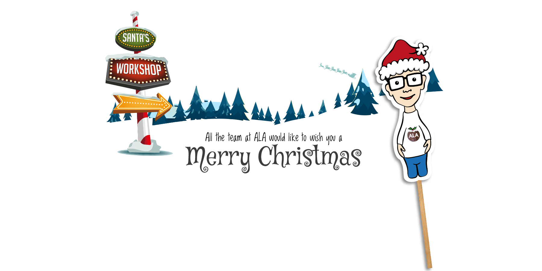 Merry Christmas From The Ala Team - Christmas Day (1800x900), Png Download