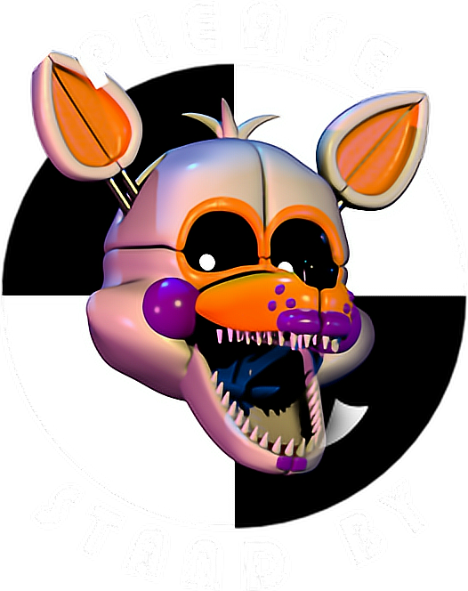 Report Abuse - Lolbit Fnaf Sister Location Please Stand (526x664), Png Download
