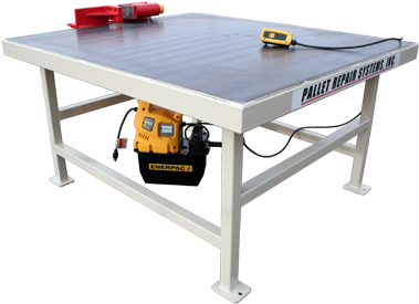 Img-stationplater - Pallet Repair Systems, Inc. (402x311), Png Download