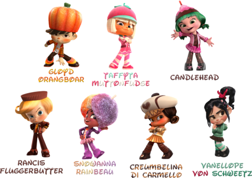 The Poster - - Wreck It Ralph Vanellope Friends (500x354), Png Download