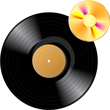 15 Vinyl Record Template Png For Free Download On Mbtskoudsalg - Old Cd Png (381x381), Png Download