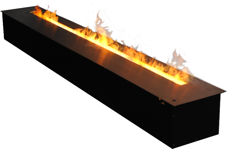 Ochag 3d Line S 160 Real Flame - Electric Fireplace (800x604), Png Download