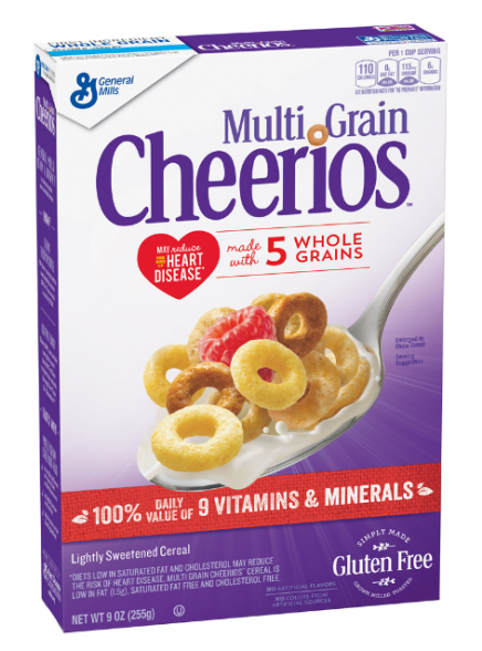 General Mills Multi Grain Cheerios Cereal - Cheerios Cereal Multi Grain (940x587), Png Download