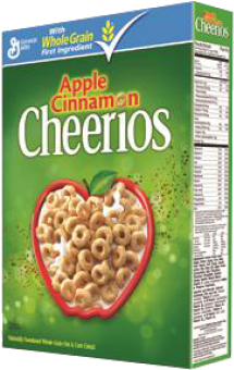 General Mills Cereal Apple Cinnamon, 365g (417x417), Png Download